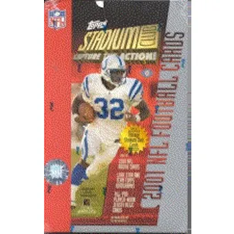 2001 Topps Stadium Club Football Hobby Box