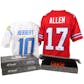 2022 Hit Parade Autographed 1st ROUND EDITION Football Jersey - Hobby 10 Box Case - Series 2 - Josh Allen