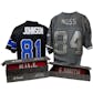 2022 Hit Parade Autographed 1st ROUND EDITION Football Jersey - Hobby 10 Box Case - Series 2