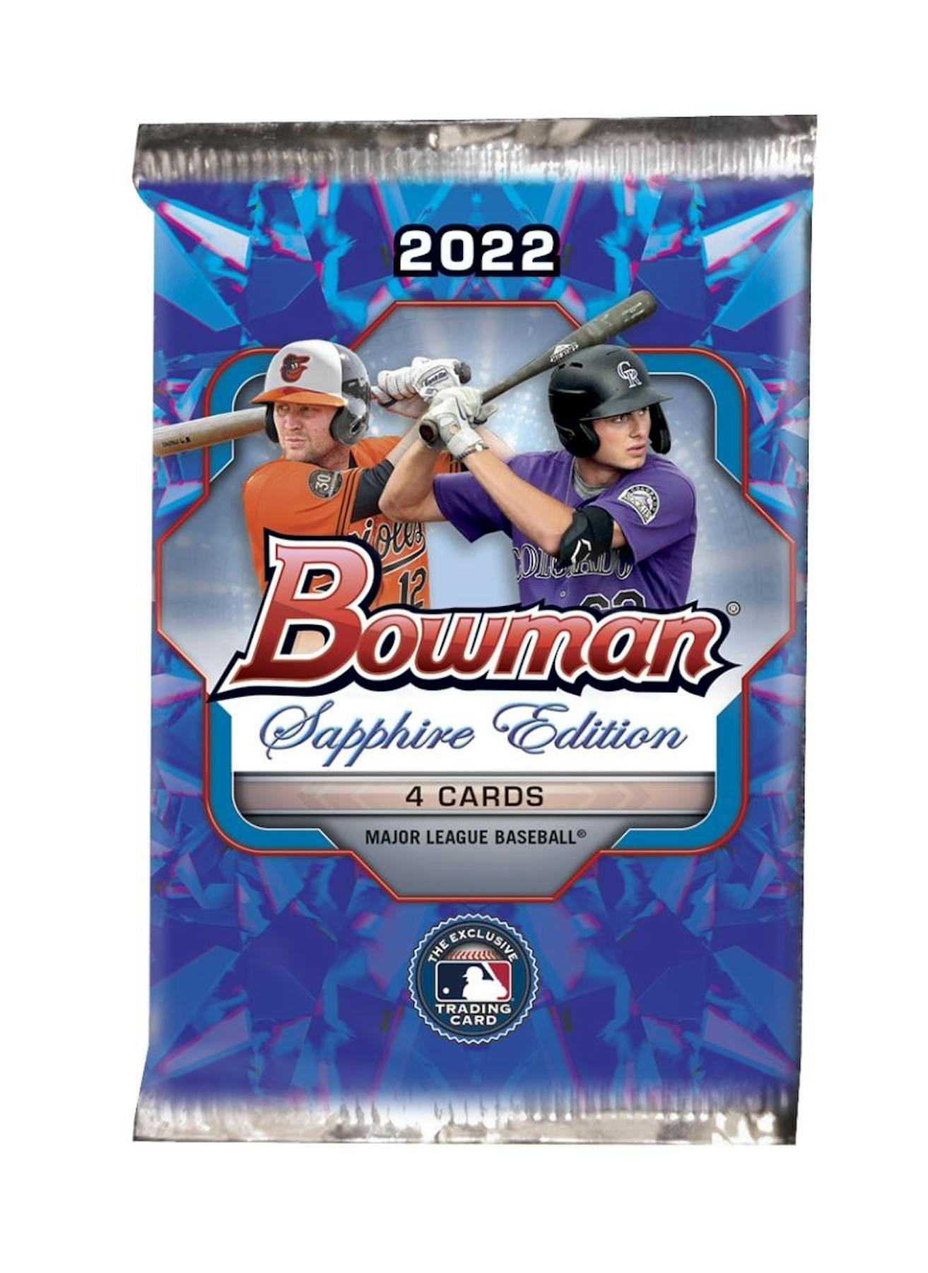 2022 Bowman Baseball Sapphire Edition Hobby Box DA Card World