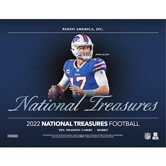 2022 Panini National Treasures Football Hobby Box (Presell)