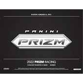 2022 Panini Prizm Racing Hobby 12-Box Case (Presell)