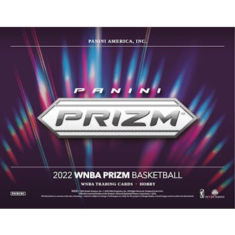2022 Panini Prizm WNBA Basketball Hobby 12-Box Case (Presell)