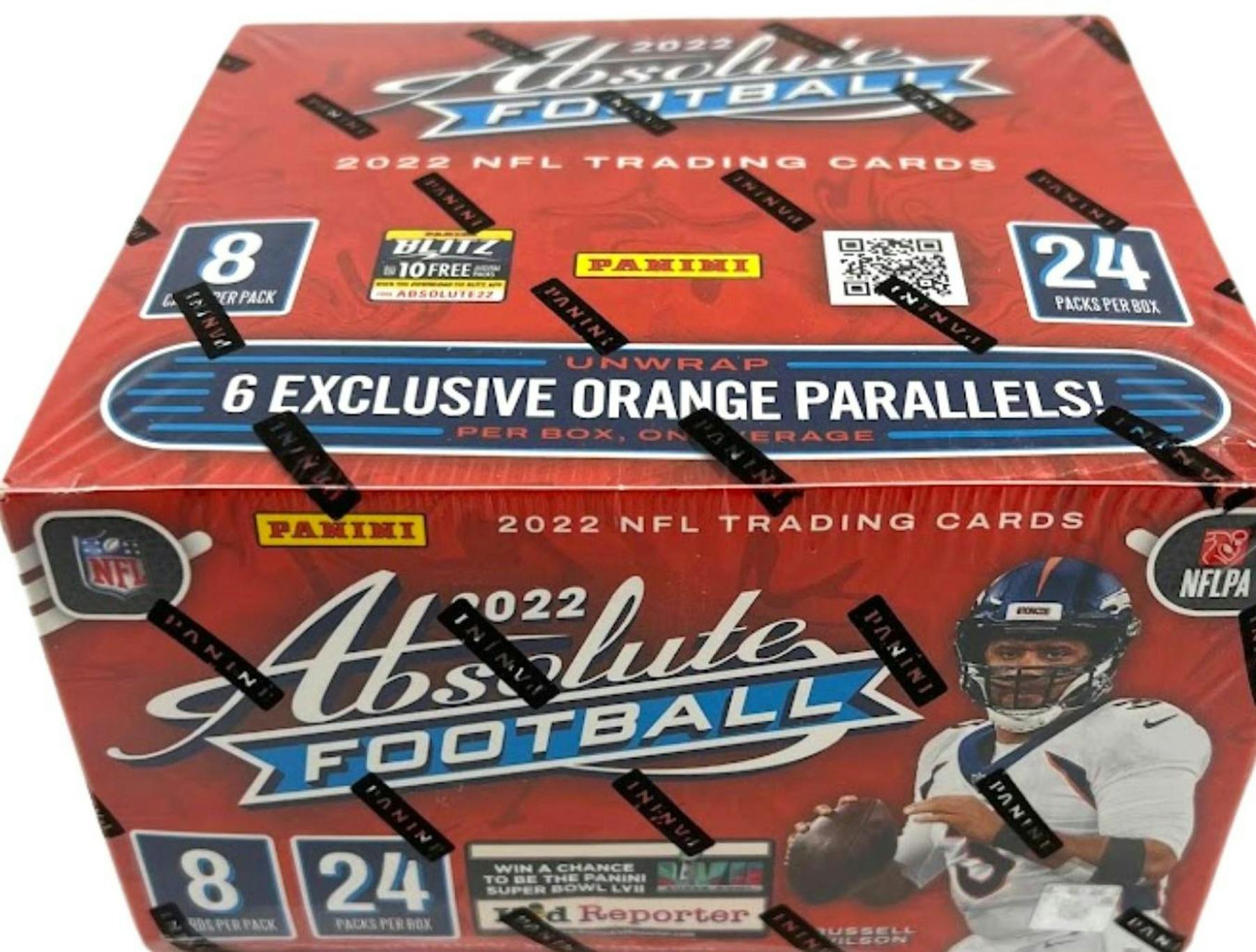 2022 Panini Absolute Football Retail 24Pack Box DA Card World
