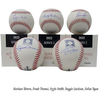 2022 Hit Parade Autographed Baseball Hobby Box - Series 2 - D. Jeter,  V. Guerrero, J. Soto & S. Koufax!!