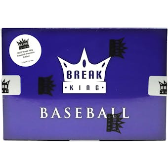 2022 Break King Premium Edition Baseball Hobby Box