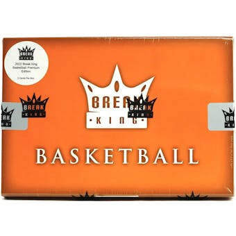2022 Break King Premium Edition Basketball Hobby Box
