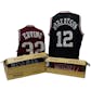 2021/22 Hit Parade Autographed College Basketball Jersey - Series 2 - 10 Box Hobby Case - Curry & Dr. J!!!
