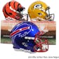 2022 Hit Parade Autographed Full Size Football Helmet Series 7 Hobby Box - Aaron Rodgers & Josh Allen!