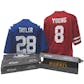 2022 Hit Parade Autographed Football Jersey - Series 1 - Hobby 10-Box Case - Allen, Mahomes & Lamar!!