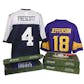 2022 Hit Parade Autographed Football Jersey - Hobby Box - Series 4