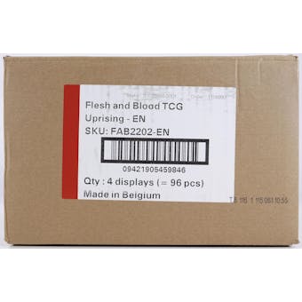 Flesh and Blood TCG: Uprising Booster 4-Box Case