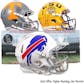 2022 Hit Parade Autographed FS Football Helmet 1ST ROUND EDITION Series 3 Hobby Box - Josh Allen