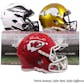2022 Hit Parade Autographed Full Size Football Helmet Series 6 Hobby Box - Patrick Mahomes!!