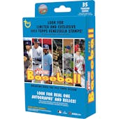 2022 Topps Heritage Baseball Hanger Box (Venezuela Stamps!) (Lot of 10)