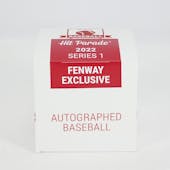 2022 Hit Parade Autographed Baseball Hobby Box - Fenway Exclusive - Series 1 - Yastrzemski, Betts & Ortiz!!