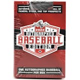 2022 Leaf Autographed Baseball Edition Hobby Box