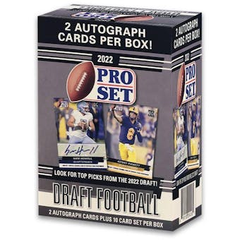 2022 Leaf Pro Set Draft Football Retail Blaster Box
