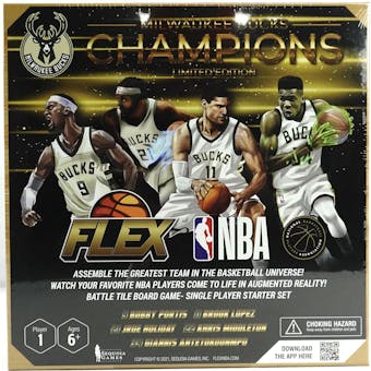 2022 Flex NBA Limited Edition Milwaukee Bucks Champions 1-Player Starter Set