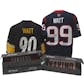 2022 Hit Parade Autographed OFFICIALLY LICENSED Football Jersey - 10-Box Hobby Case - Series 1
