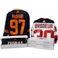 2021/22 Hit Parade Autographed OFFICIALLY LICENSED Hockey Jersey - Series 1 - Hobby Box - McDavid!!!