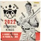 2022 Panini Diamond Kings Baseball Hobby 24-Box Case