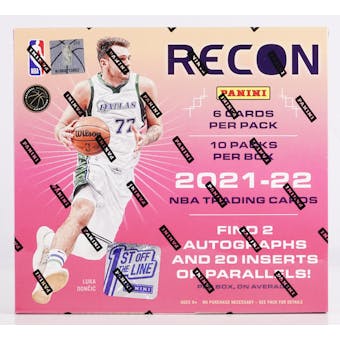 2021/22 Panini Recon Basketball FOTL 4-Box - DACW Live 30 Spot Random Team Break #1