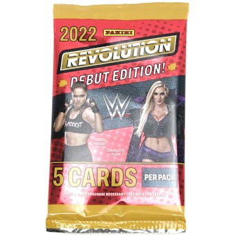 2022 Panini Revolution WWE Wrestling Hobby Pack