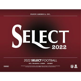 2022 Panini Select Football Hobby Box (Presell)