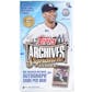 2022 Topps Archives Signature Series Retired Player Edition Baseball Hobby 20-Box Case