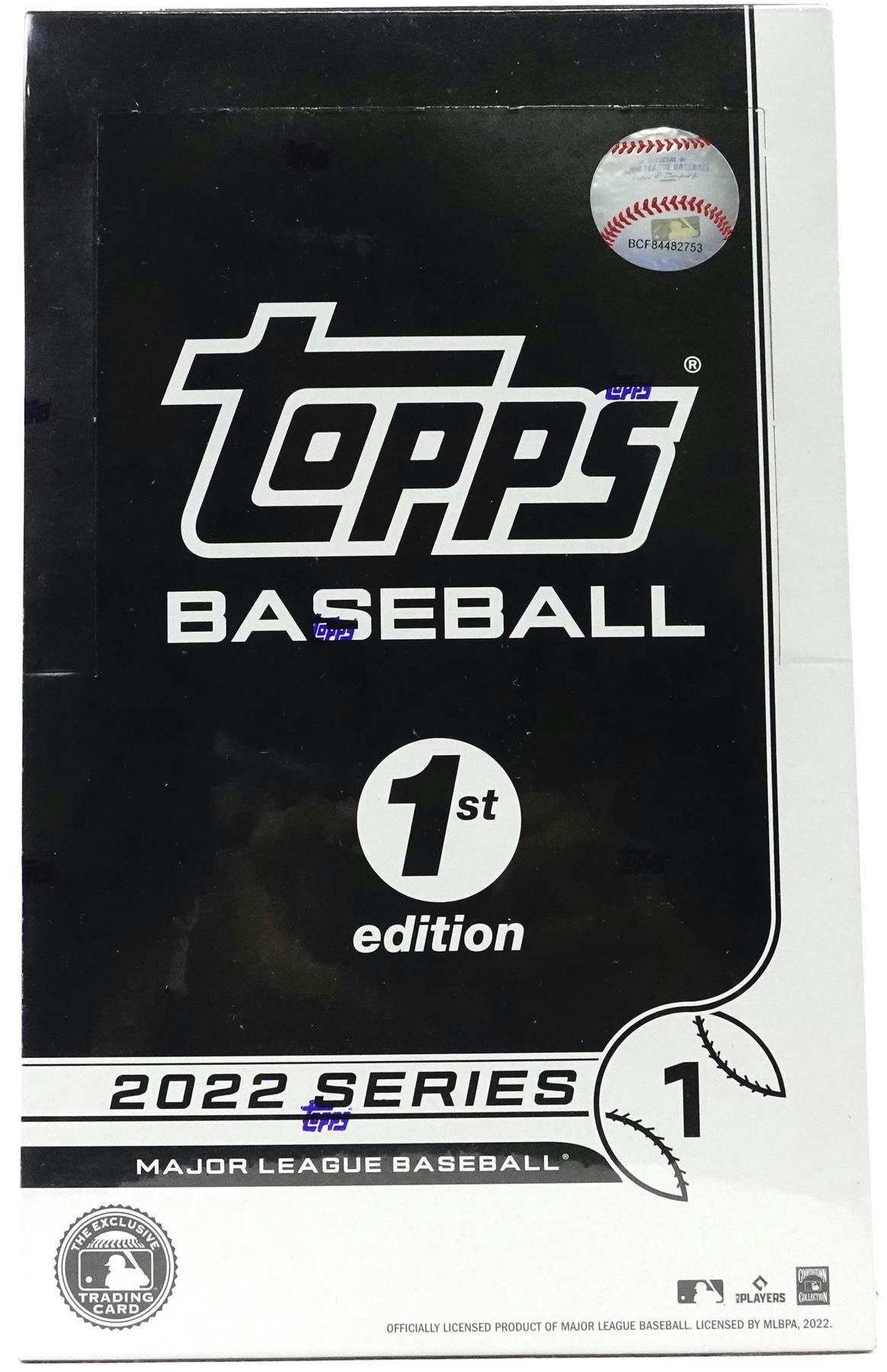 2022 Topps Series 1 Baseball 1st Edition Box DA Card World