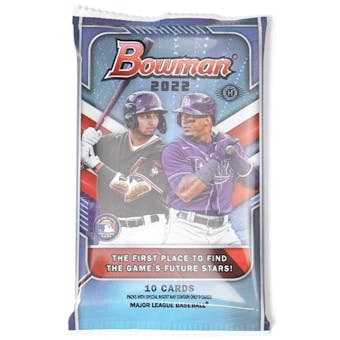 2022 Bowman Baseball Hobby Pack