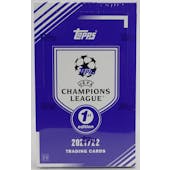 2021/22 Topps UEFA Champions League Collection 1st Edition Soccer Hobby Box