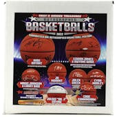 2022 TriStar Hidden Treasures Autographed Basketball Hobby 4-Box Case