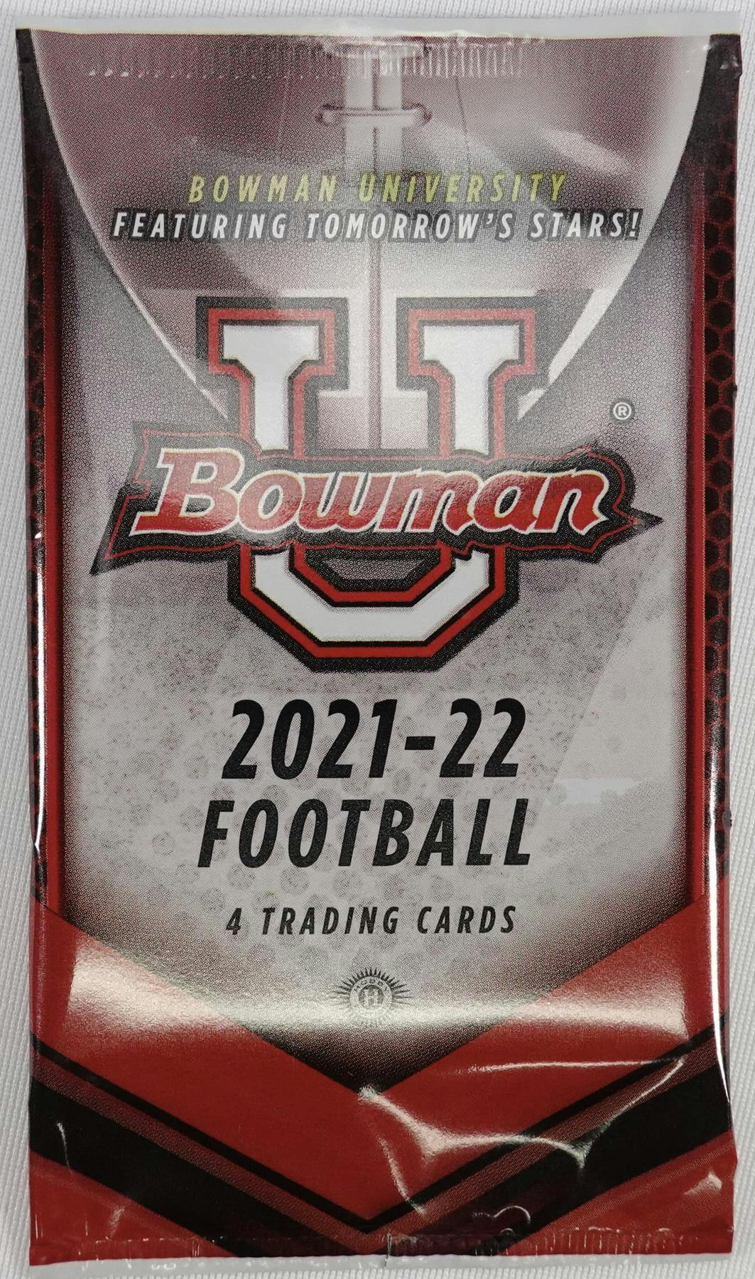 2022 Bowman University Football Hobby Box DA Card World