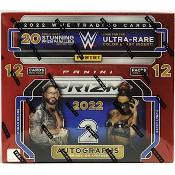 2022 Panini Prizm WWE Wrestling 1-Box- Instagram Live 12 Spot Random Pack Break #5