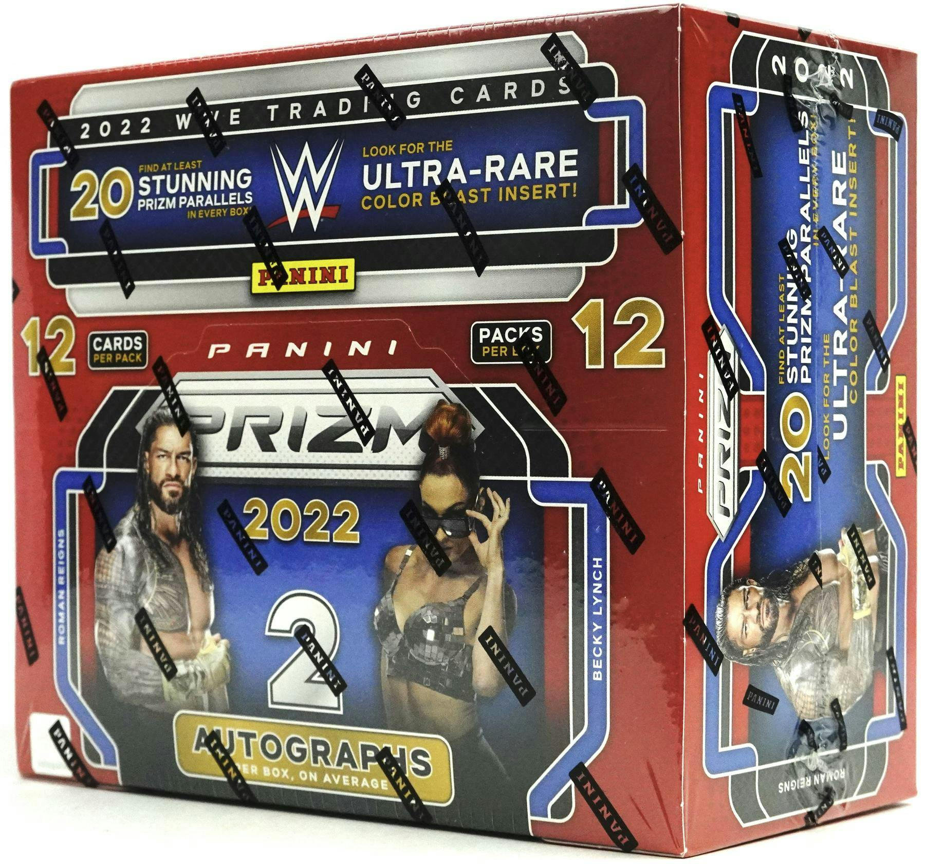 2022 Panini Prizm WWE Wrestling Hobby Box DA Card World