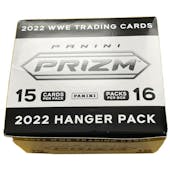 2022 Panini WWE Prizm Wrestling Hanger 16-Pack Box (Red, White, & Blue Prizms!)