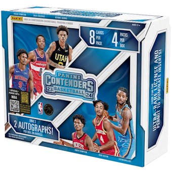 2023/24 Panini Contenders Basketball Hobby 12-Box Case (Presell)