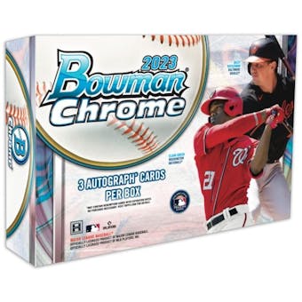 2023 Bowman Chrome Baseball HTA Choice 4-Box - 6 Spot Random Division Break #10