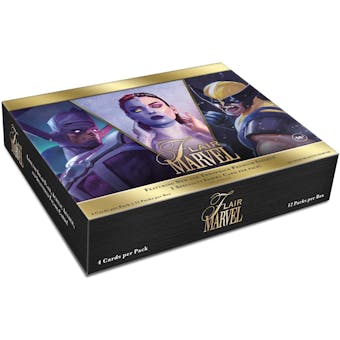 Marvel Flair Trading Cards Hobby 12-Box Case (Upper Deck 2024) (Presell)