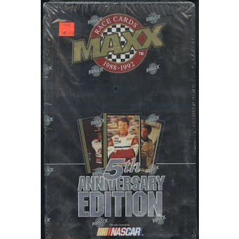 1992 J.R. Maxx Inc. Maxx 5th Anniversary Edition Racing Hobby Box - Black Box