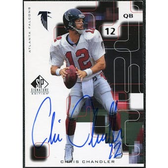 1999 Upper Deck SP Signature Autographs #CC Chris Chandler