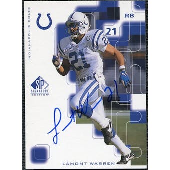 1999 Upper Deck SP Signature Autographs #LW Lamont Warren