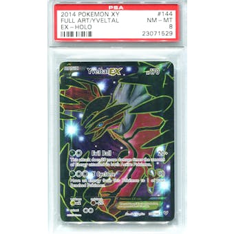 Pokemon X & Y Single Yveltal EX 144/146 - PSA 8 - *23071529*