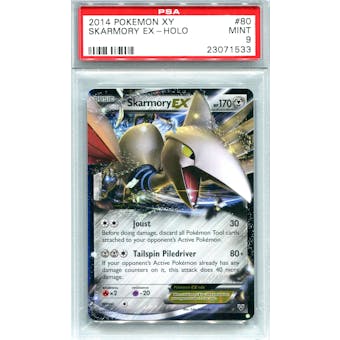 Pokemon X & Y Single Skarmory EX 80/146 - PSA 9 - *23071533*