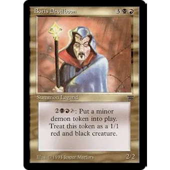 Magic the Gathering Legends Single Boris Devilboon - NEAR MINT (NM)