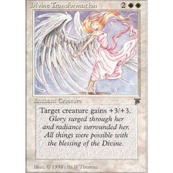 Magic the Gathering Legends Single Divine Transformation - NEAR MINT (NM)