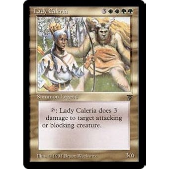 Magic the Gathering Legends Single Lady Caleria - SLIGHT PLAY (SP)