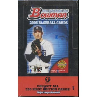 2005 Bowman First Edition Baseball Hobby Box
